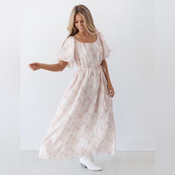 EB Luxe NWT Jocelyn Maxi Dress Size S - Picture 2 of 13